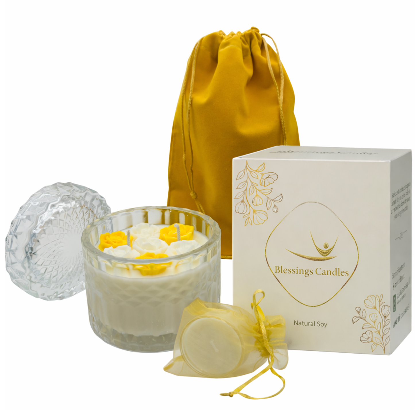 Crystal Blossoms - Creamy Musk, Sandalwood & Vanilla