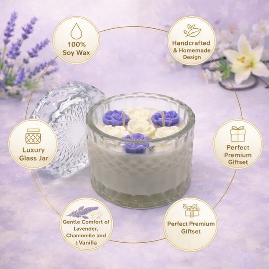 Crystal Blossoms - Lavender, Chamomile and Vanilla