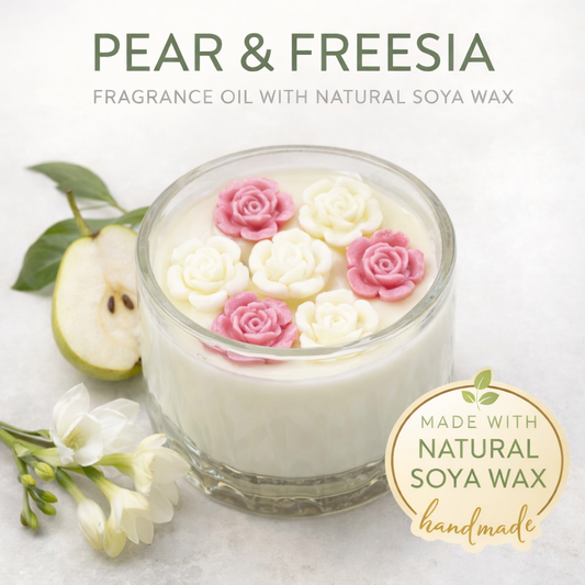 Crystal Blossoms - Pear and Freesia