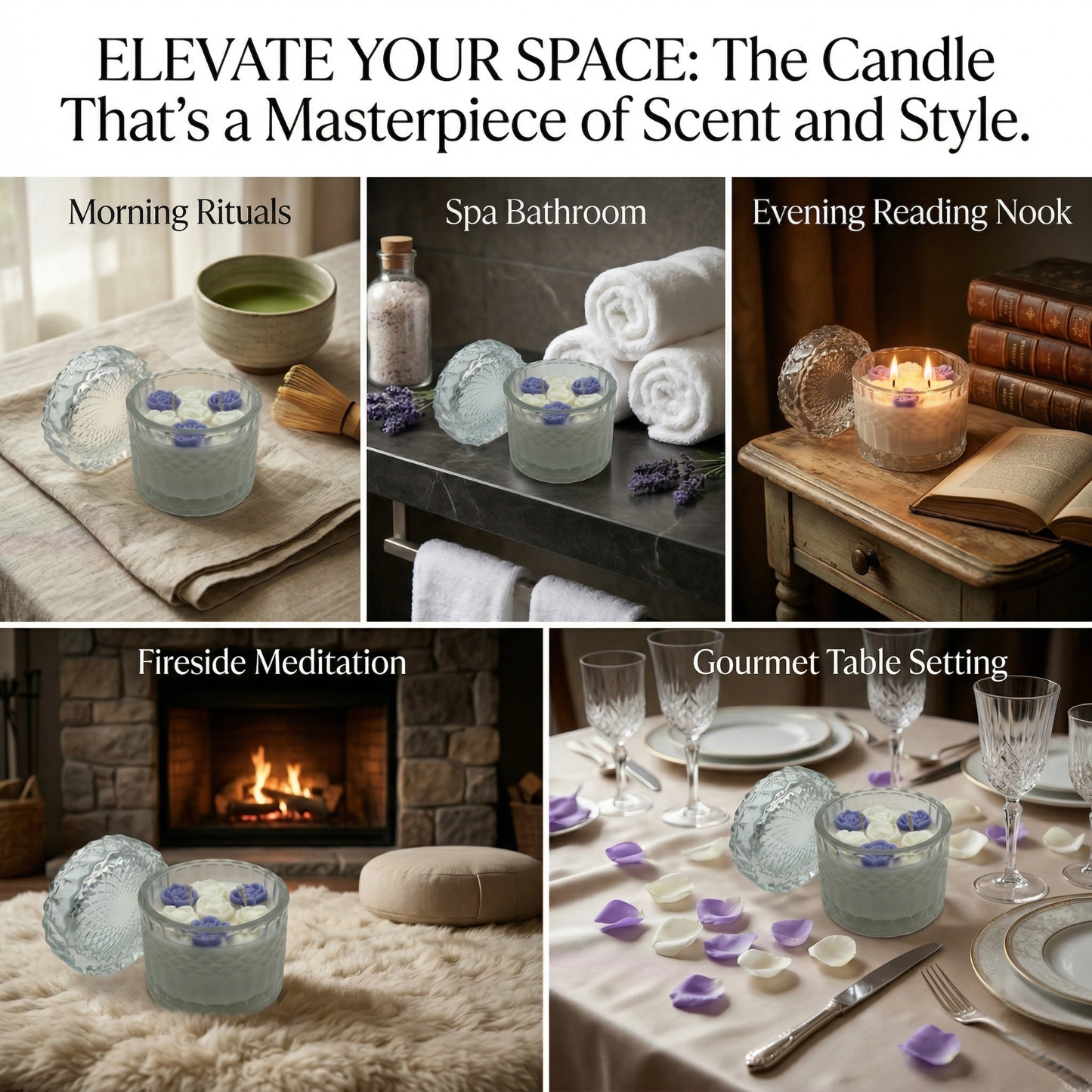Crystal Blossoms - Lavender, Chamomile and Vanilla