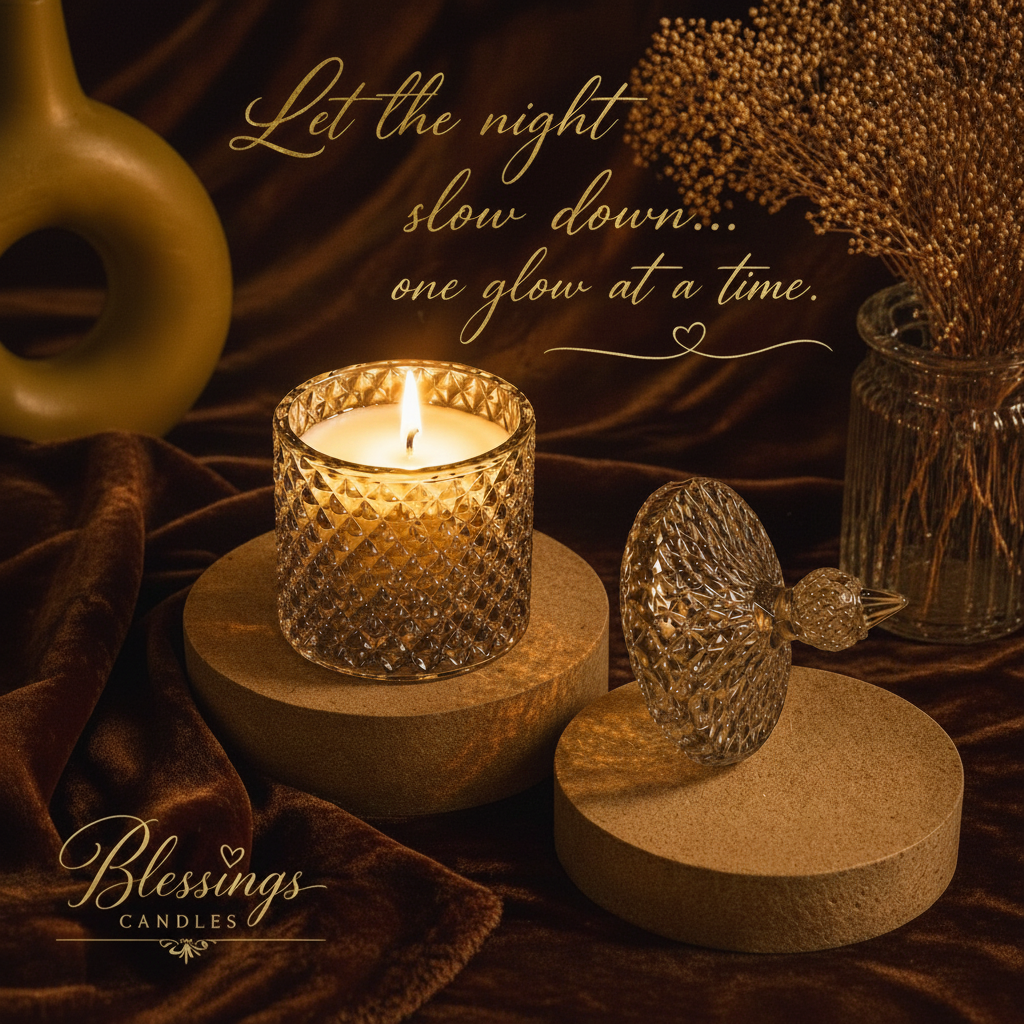 Golden Aura Luxury Candle Jar