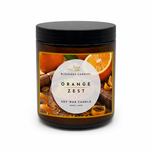 Amber Jar - Orange Zest