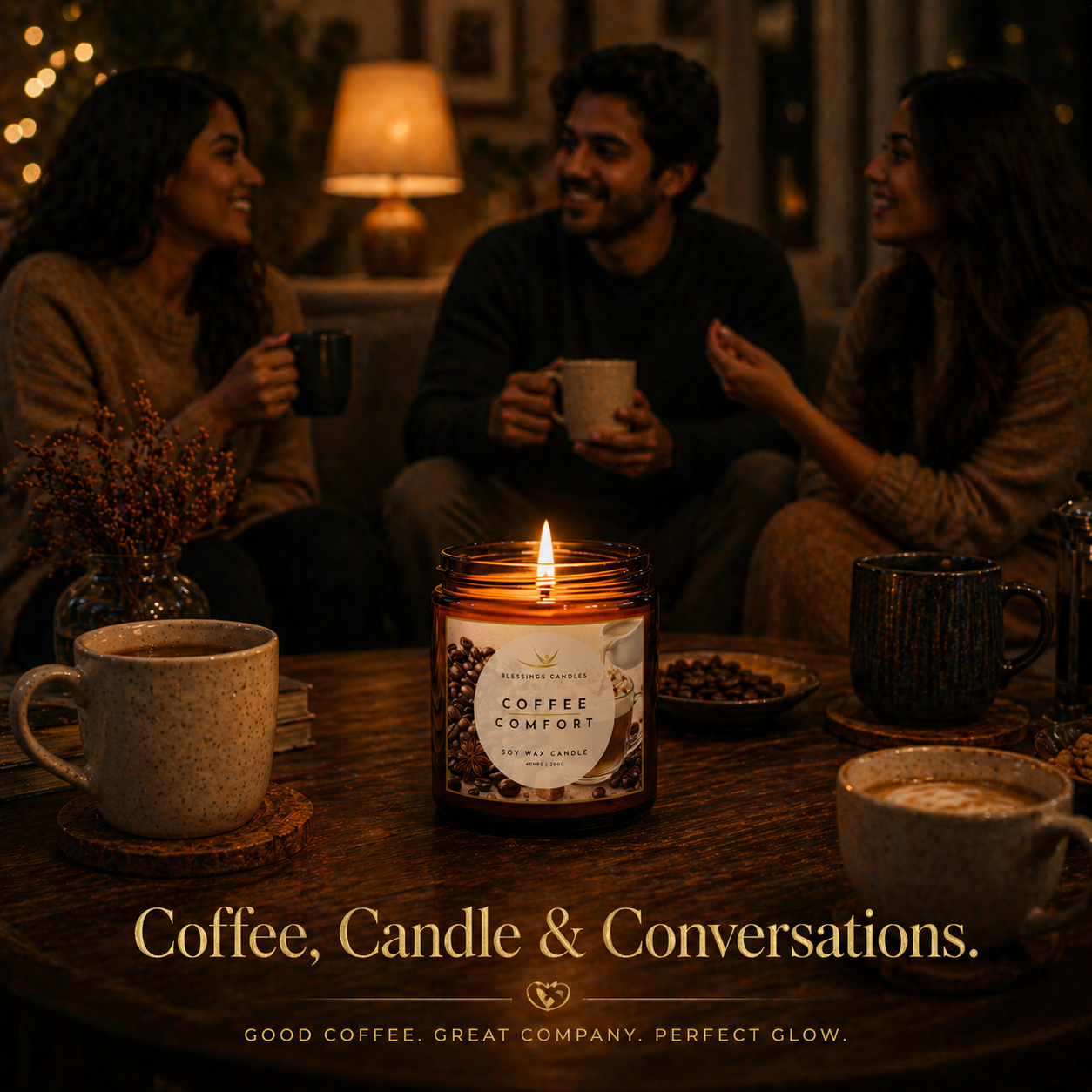 Amber Jar - Coffee Comfort