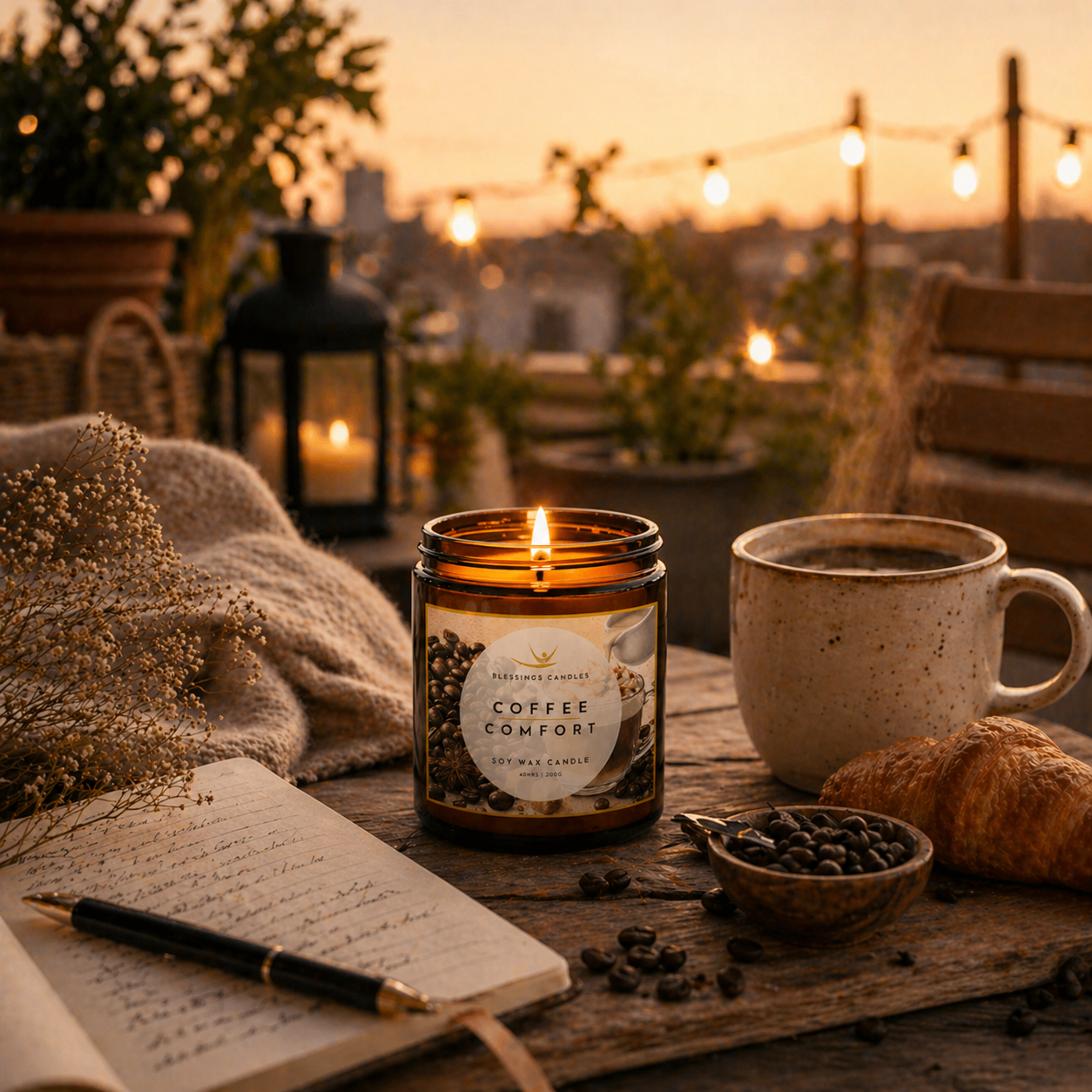 Amber Jar - Coffee Comfort