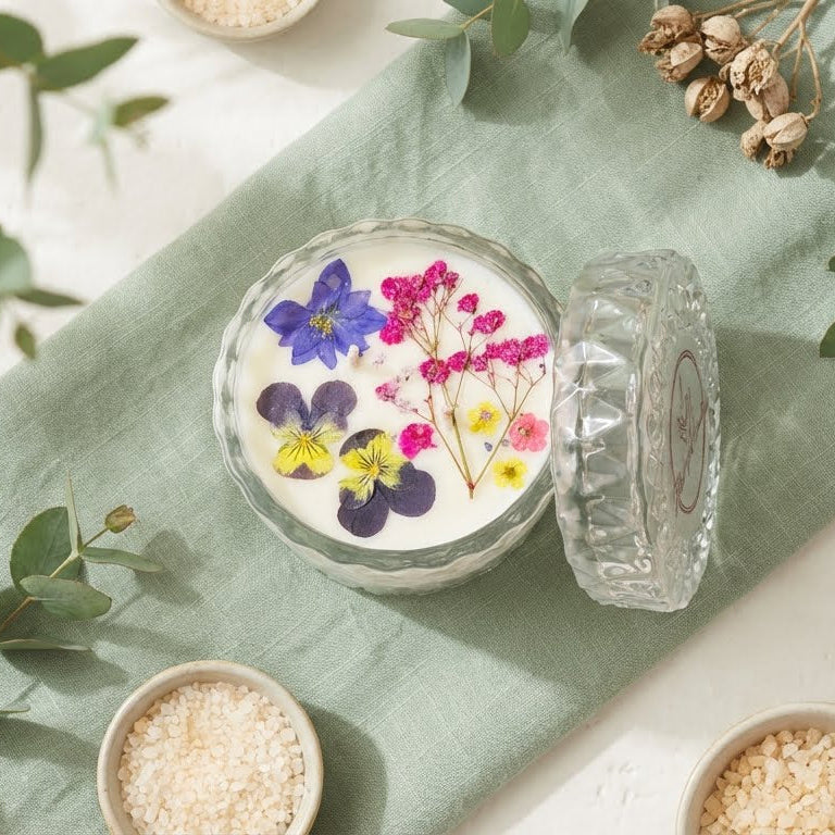Crystal Blossoms – Botanical (Dried Pressed Flowers)