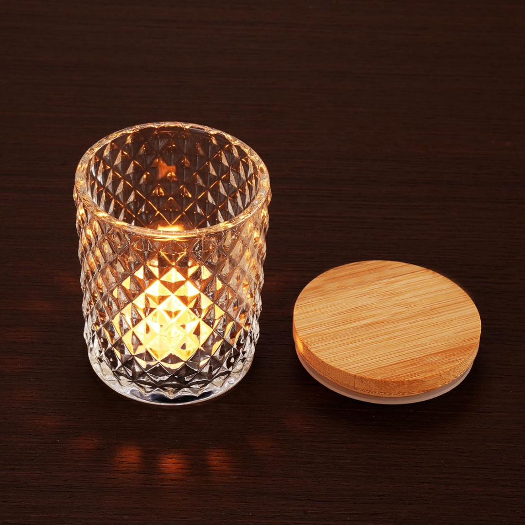 Daisy Radiance Embossed Jar Candle – 6oz